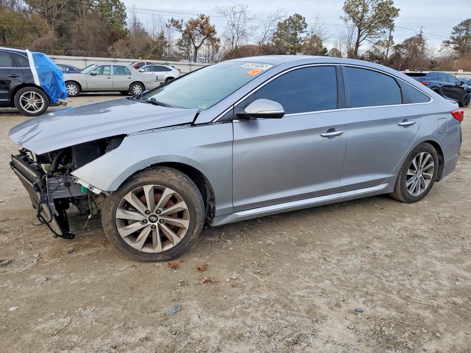 2017 HYUNDAI SONATA — VIN 5NPE34AF1HH450455