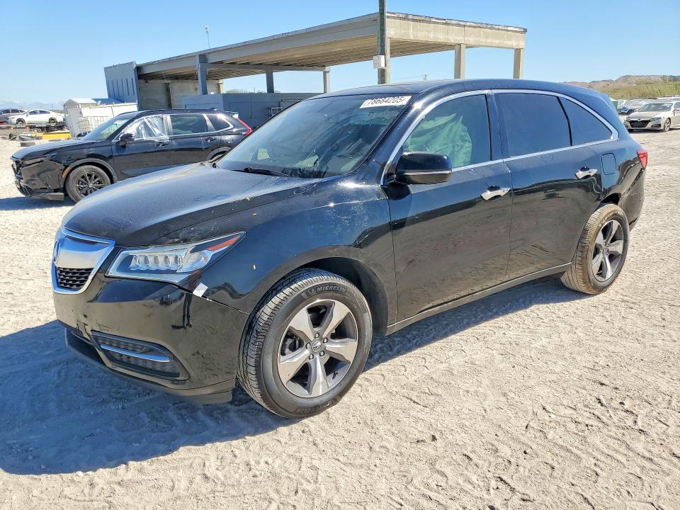 2016 ACURA MDX — VIN 5FRYD3H28GB020571