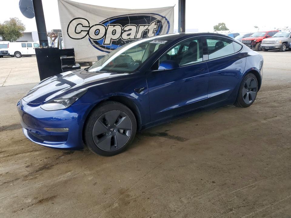 2022 TESLA MODEL 3 — VIN 5YJ3E1EB4NF335706