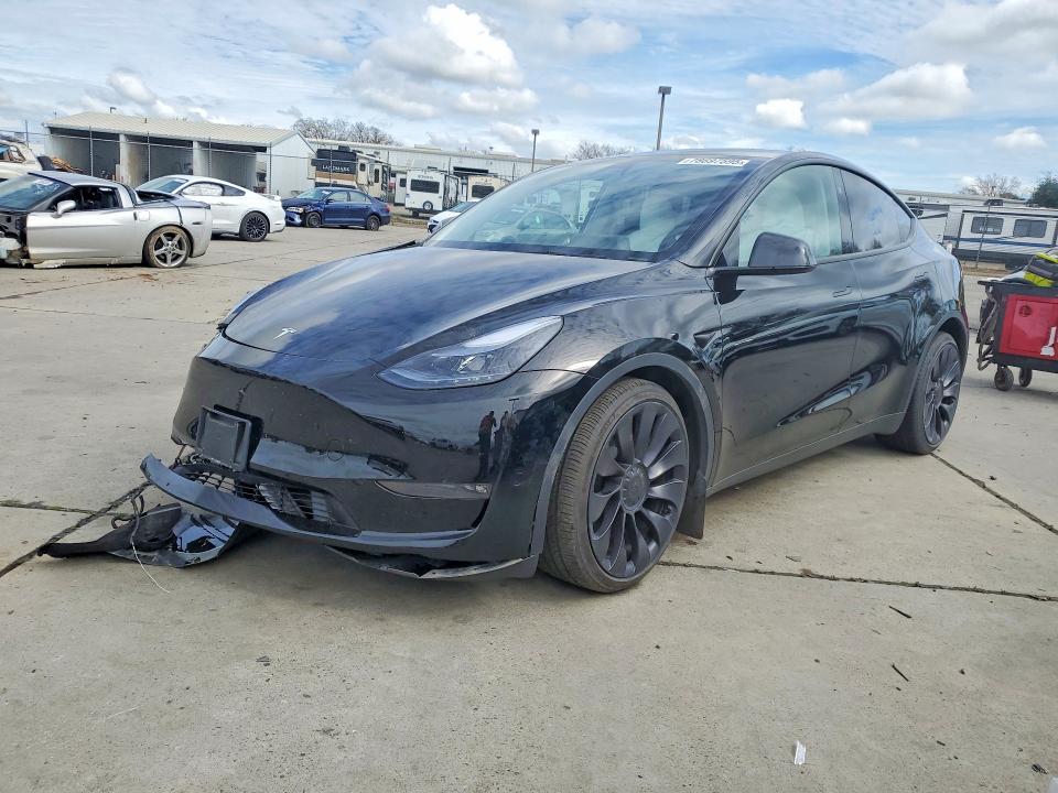 2025 TESLA MODEL Y — VIN 7SAYGDEF9SF266451