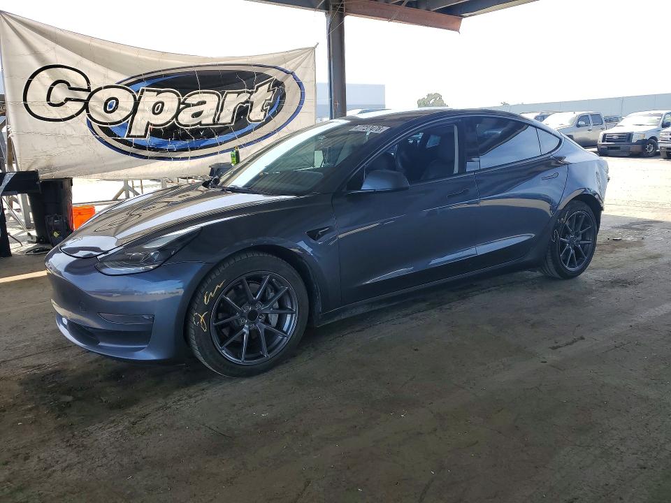 2021 TESLA MODEL 3 — VIN 5YJ3E1EA3MF093027