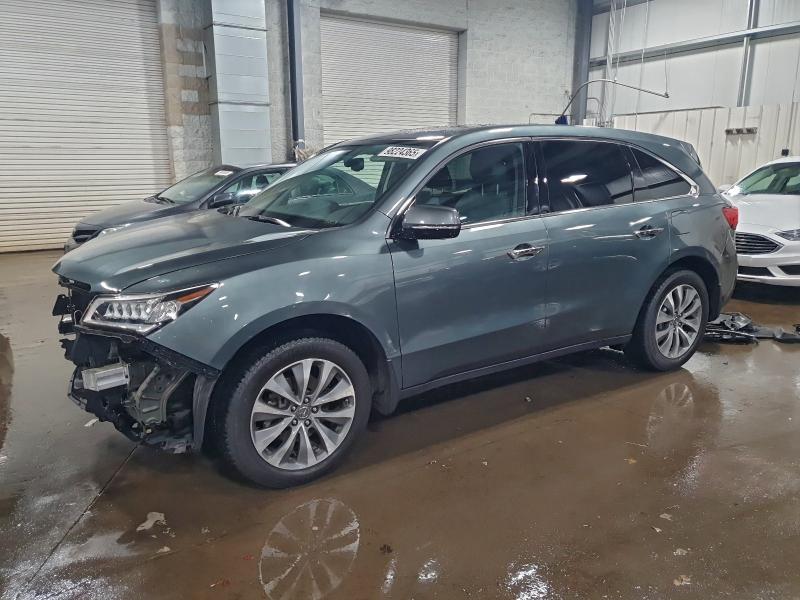 2015 ACURA MDX TECHNO — VIN 5FRYD4H40FB021848