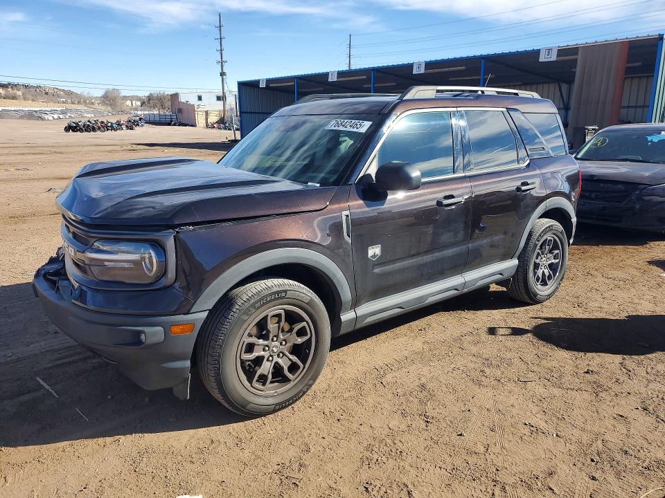 2021 FORD BRONCO SPORT — VIN 3FMCR9B68MRB41005