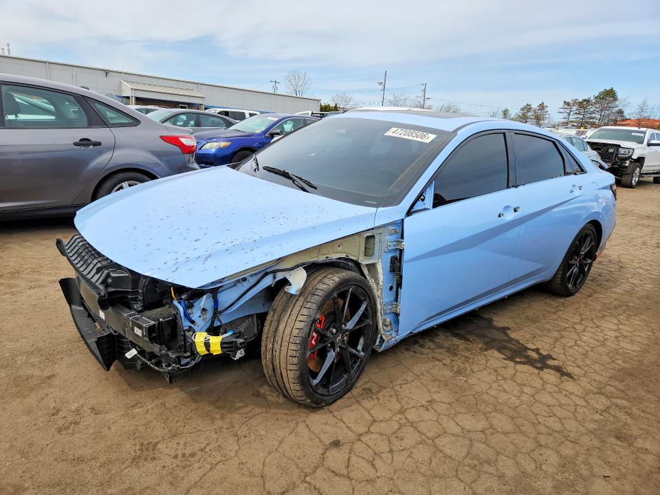2025 HYUNDAI ELANTRA N — VIN KMHLW4DK1SU031330
