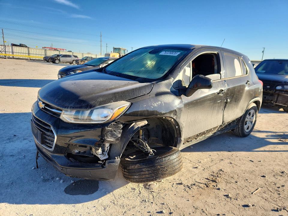 2018 CHEVROLET TRAX — VIN 3GNCJKSB5JL185467