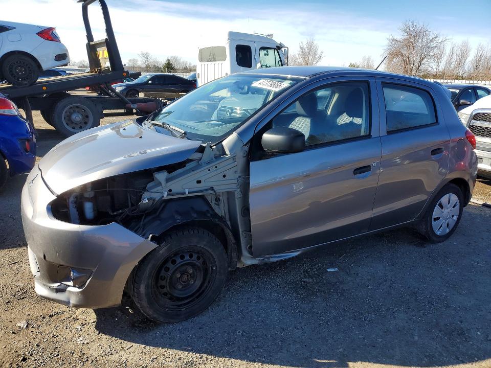 2015 MITSUBISHI MIRAGE ES 5DR — VIN ML32A3HJ5FH055075