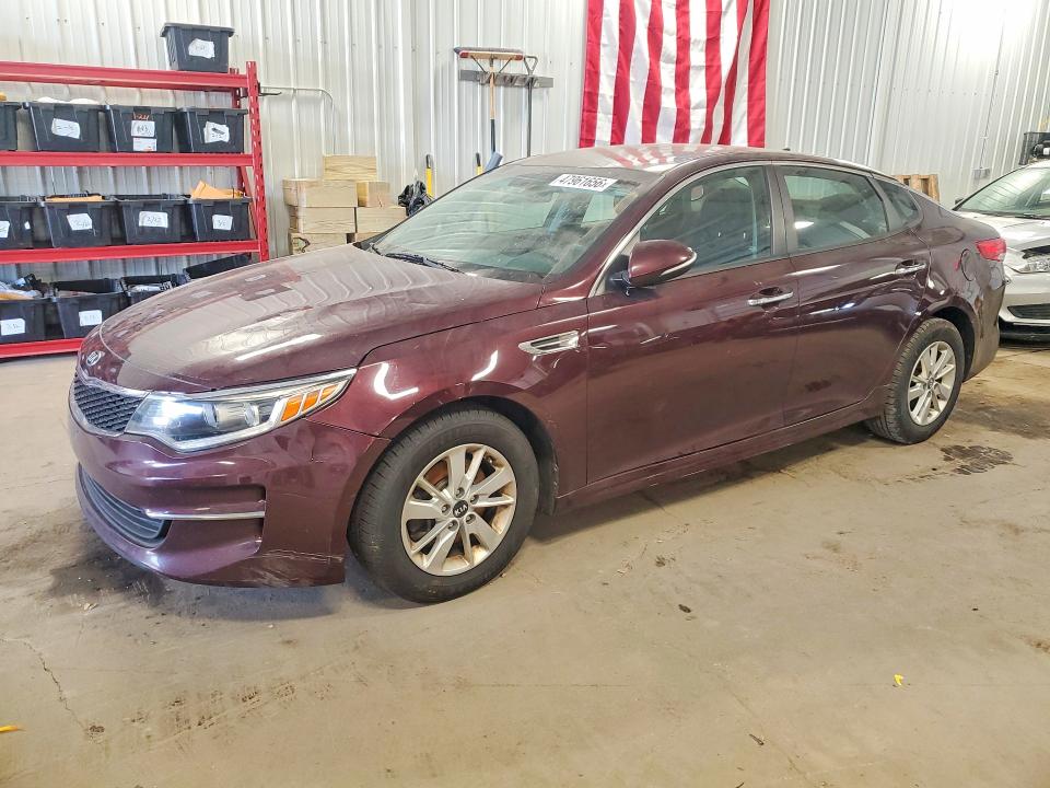 2018 KIA OPTIMA — VIN 5XXGT4L39JG179805