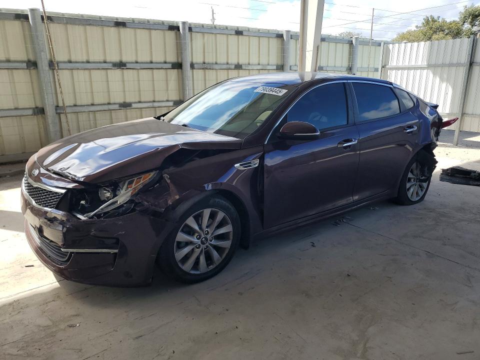 2018 KIA OPTIMA — VIN 5XXGT4L36JG268540