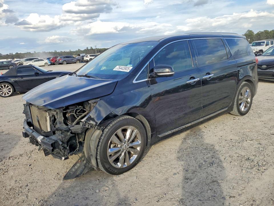 2018 KIA SEDONA SXL — VIN KNDME5C12J6376279