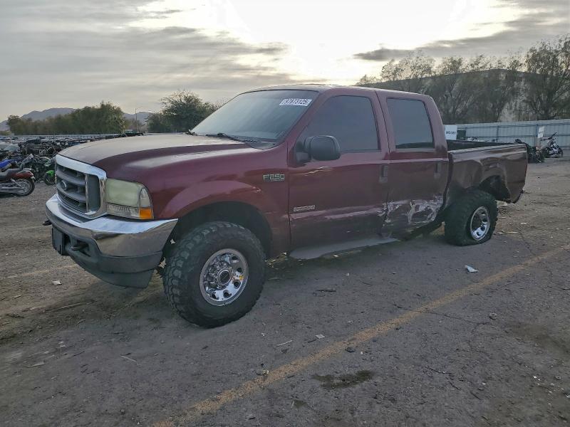 2004 FORD F250 SUPER — VIN 1FTNW21P04EB27710