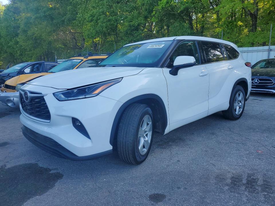 2021 TOYOTA HIGHLANDER — VIN 5TDZZRAH8MS526773