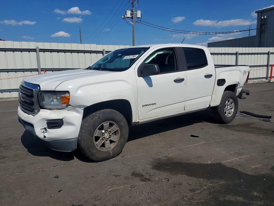 2016 GMC CANYON — VIN 1GTG5BE33G1385590