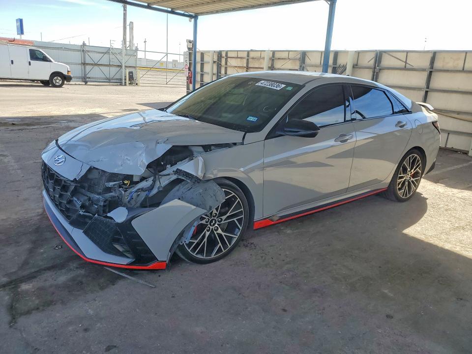 2022 HYUNDAI ELANTRA N — VIN KMHLW4AK2NU006221