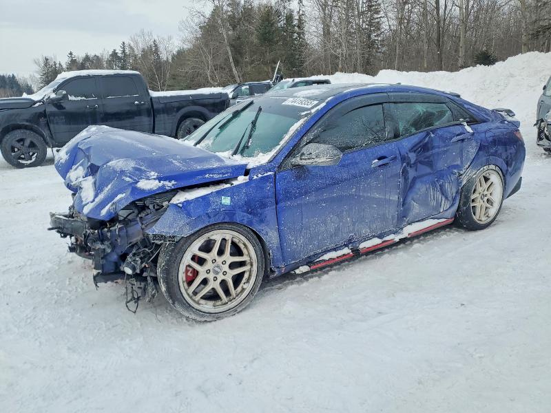 2022 HYUNDAI ELANTRA N — VIN KMHLW4AK0NU007433