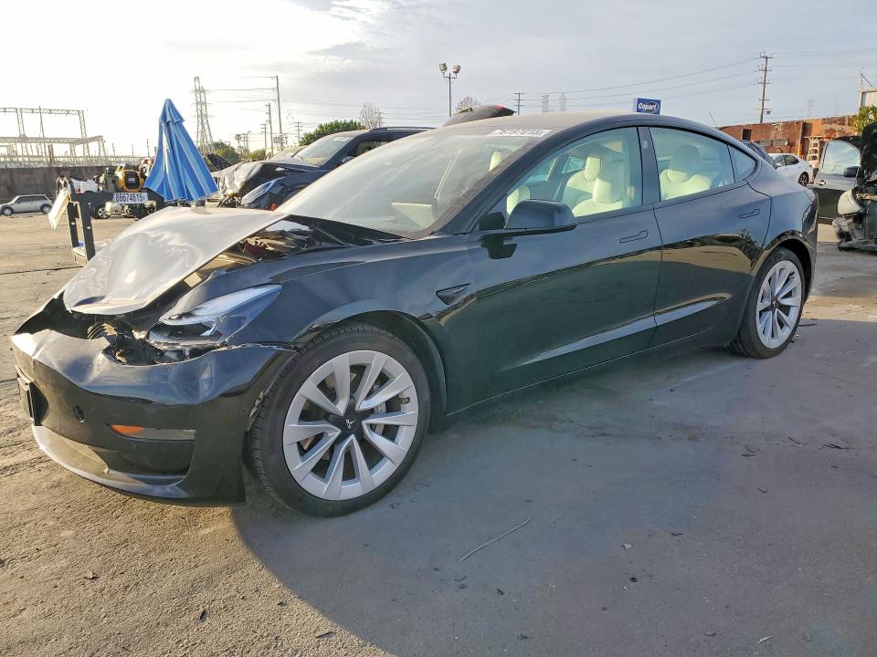 2022 TESLA MODEL 3 — VIN 5YJ3E1EB1NF130988