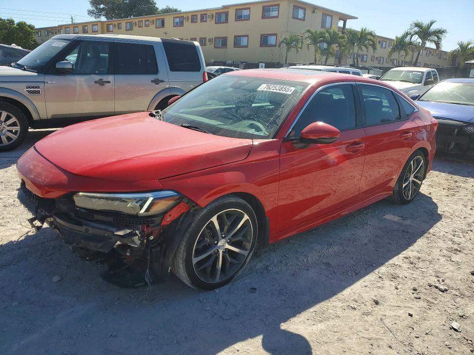 2022 HONDA CIVIC — VIN 2HGFE1F96NH329183