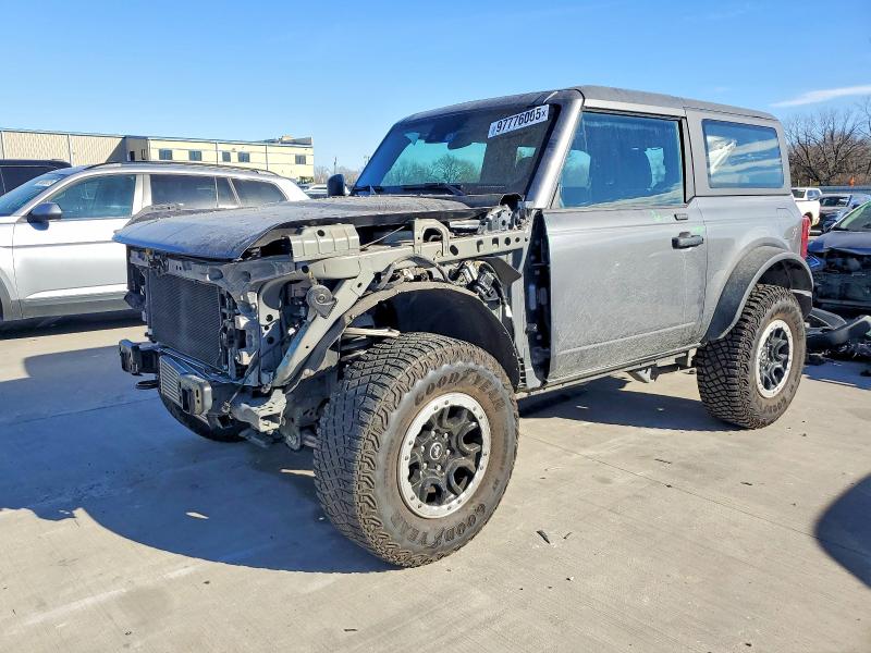 2021 FORD BRONCO BAS — VIN 1FMDE5CH2MLB03454