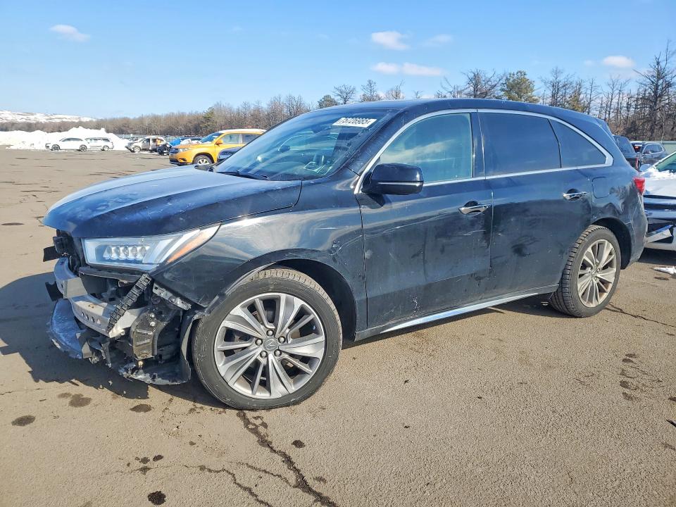 2017 ACURA MDX TECHNO — VIN 5FRYD4H51HB023541