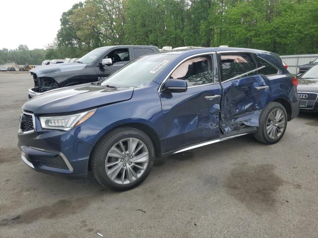 2017 ACURA MDX TECHNO — VIN 5FRYD4H57HB017808