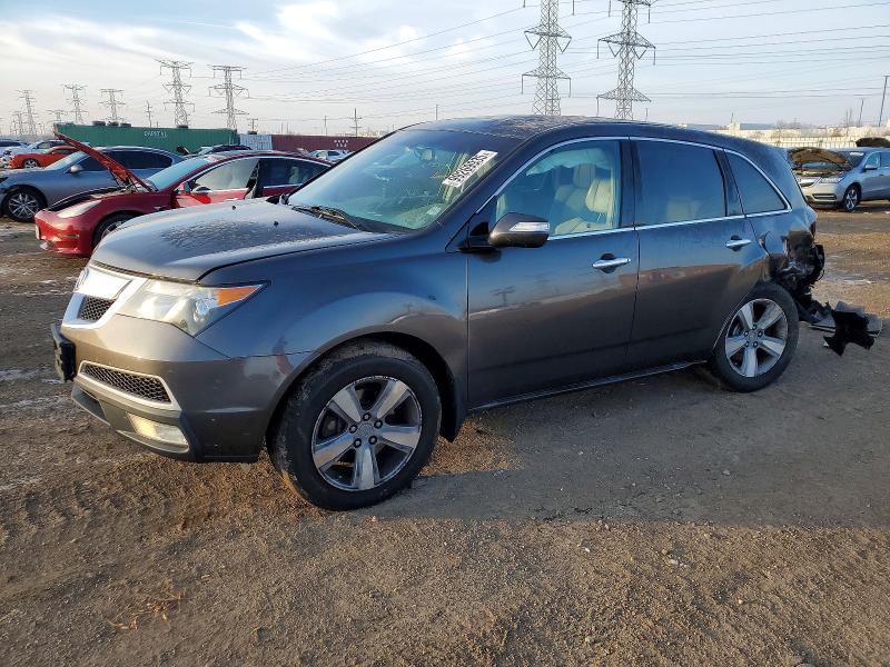 2012 ACURA MDX TECHNO — VIN 2HNYD2H33CH526313