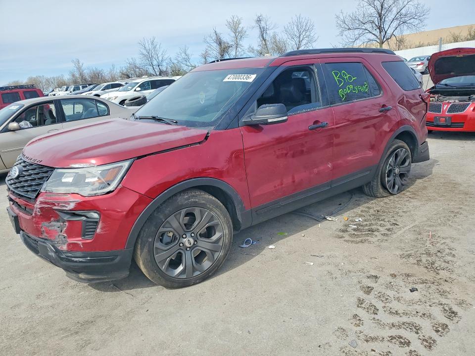 2018 FORD EXPLORER — VIN 1FM5K8GT3JGA47770