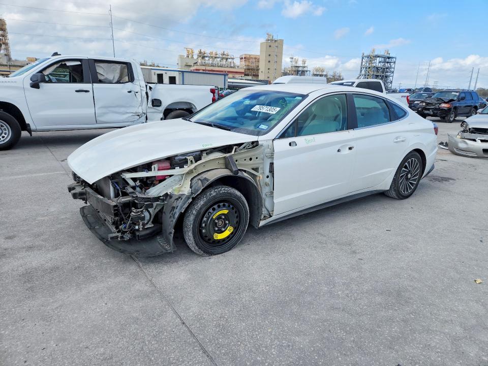 2022 HYUNDAI SONATA HYBRID — VIN KMHL34JJ0NA038313