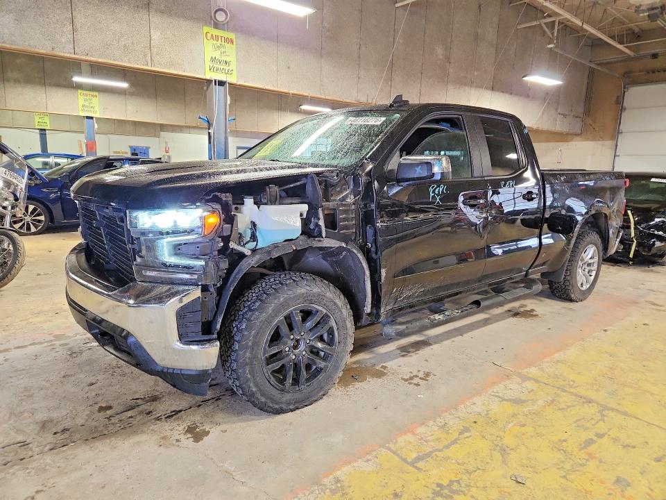 2021 CHEVROLET SILVERADO — VIN 1GCRYDEDXMZ121901