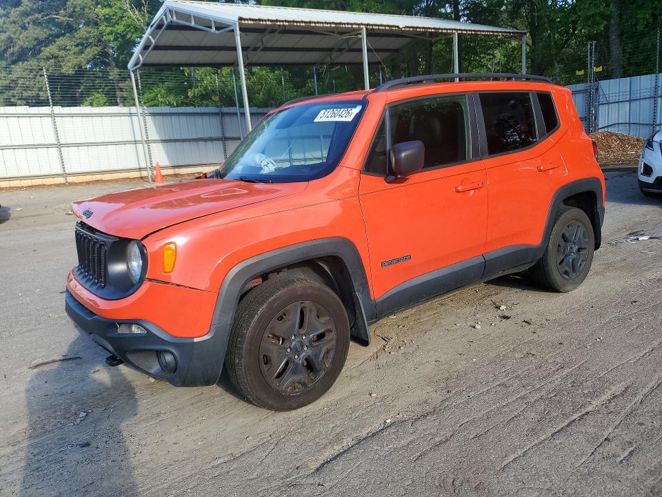 2018 JEEP RENEGADE — VIN ZACCJBAB8JPH92688