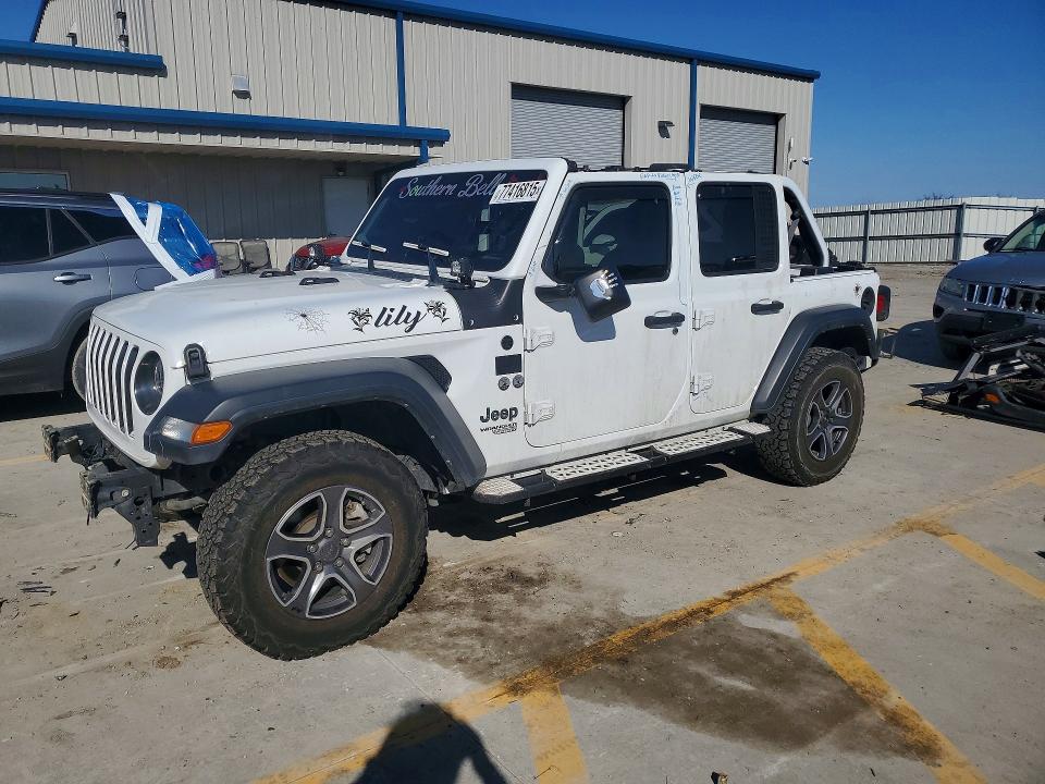 2021 JEEP WRANGLER UNLIMITED — VIN 1C4HJXDN0MW796377