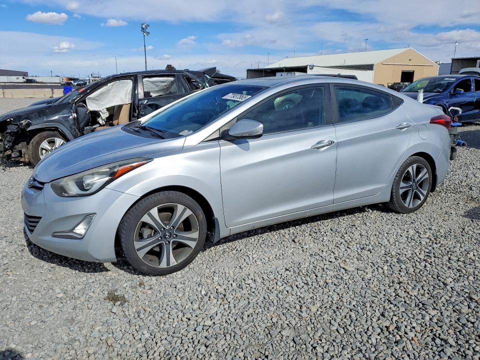 2016 HYUNDAI ELANTRA — VIN KMHDH4AH8GU586662