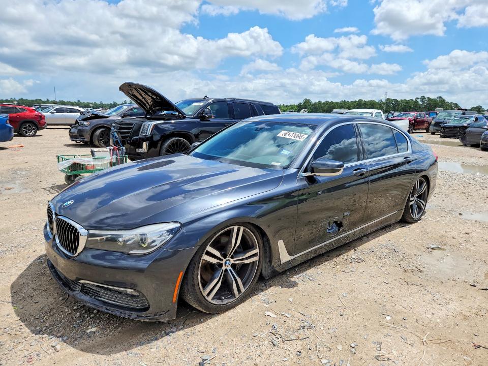 2018 BMW 740 — VIN WBA7E2C57JG741481