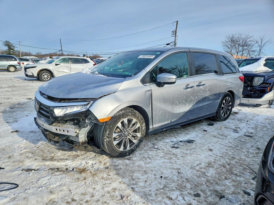 2022 HONDA ODYSSEY — VIN 5FNRL6H79NB040458