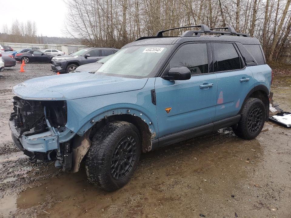 2023 FORD BRONCO SPORT — VIN 3FMCR9D93PRD40250