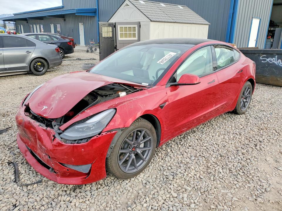 2021 TESLA MODEL 3 — VIN 5YJ3E1EB9MF874322