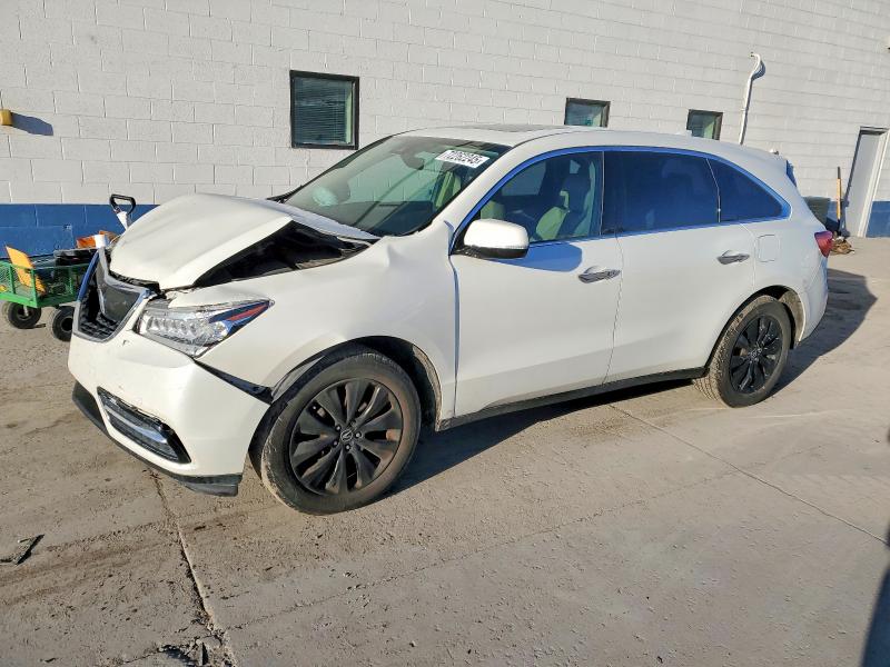 2016 ACURA MDX TECHNO — VIN 5FRYD4H47GB055688