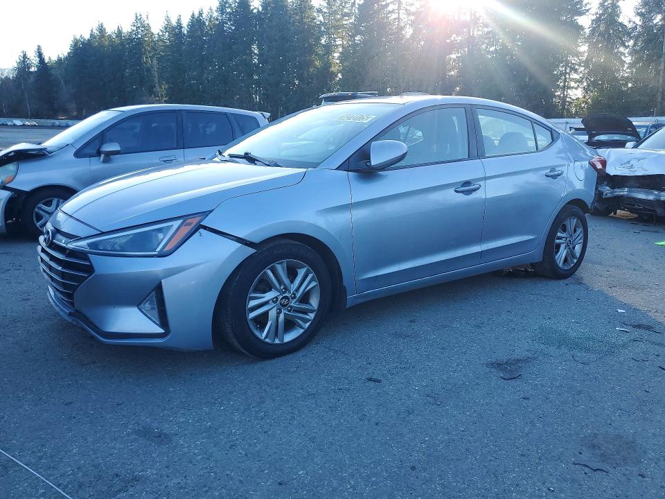 2019 HYUNDAI ELANTRA — VIN KMHD84LF8KU871608