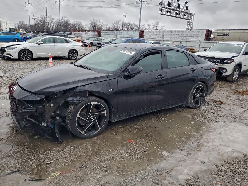 2022 HYUNDAI ELANTRA N — VIN KMHLR4AF7NU346250
