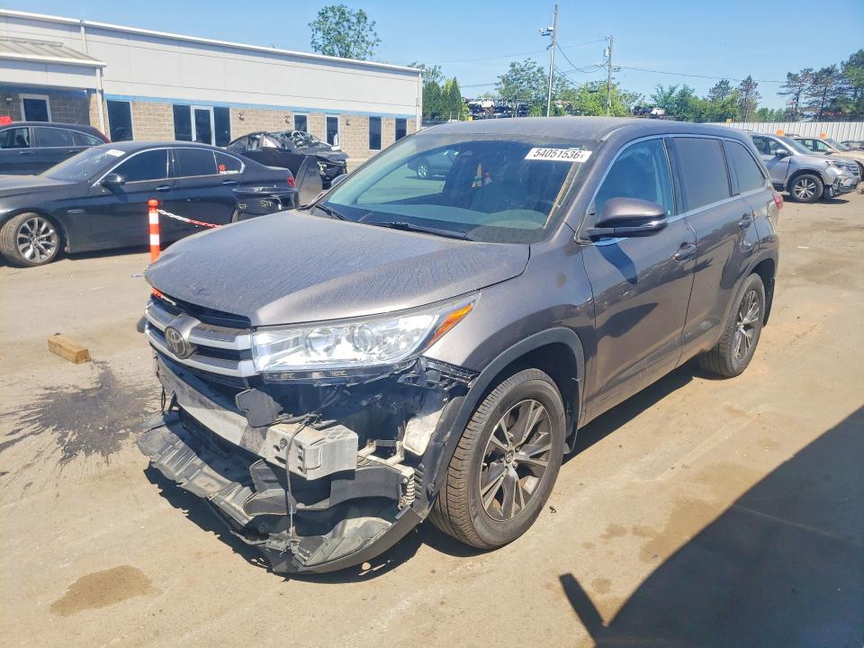 2017 TOYOTA HIGHLANDER — VIN 5TDBZRFH4HS406131