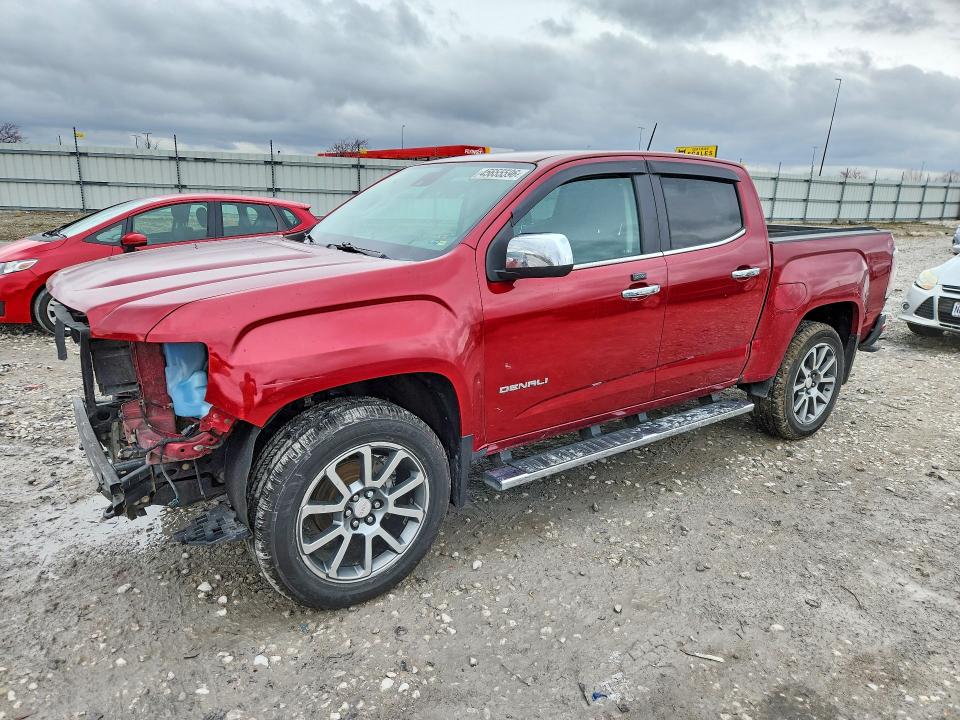 2018 GMC CANYON — VIN 1GTG6EENXJ1208008