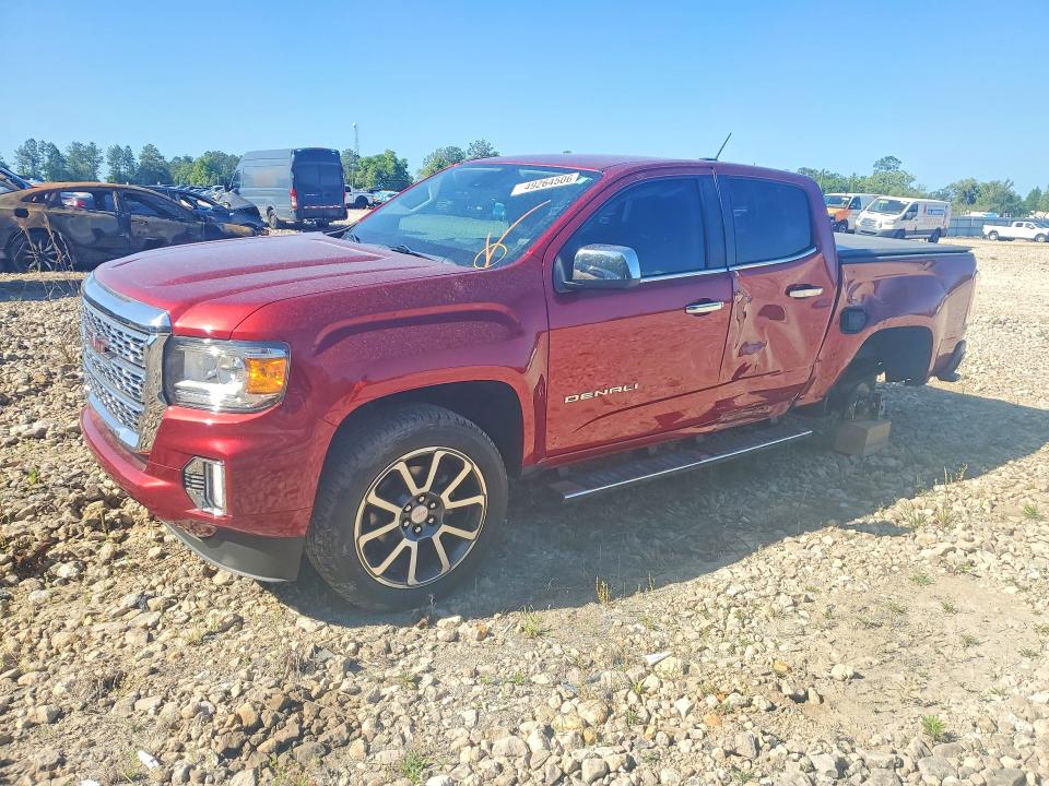 2022 GMC CANYON — VIN 1GTG6EENXN1103667