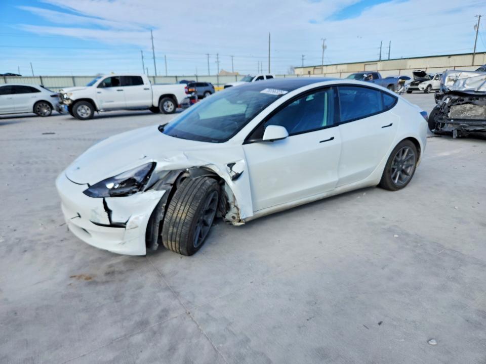 2021 TESLA MODEL 3 — VIN 5YJ3E1EA3MF922663