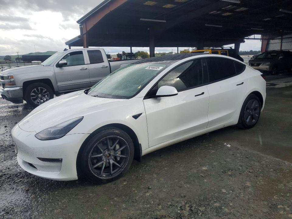 2021 TESLA MODEL 3 — VIN 5YJ3E1EB3MF858262