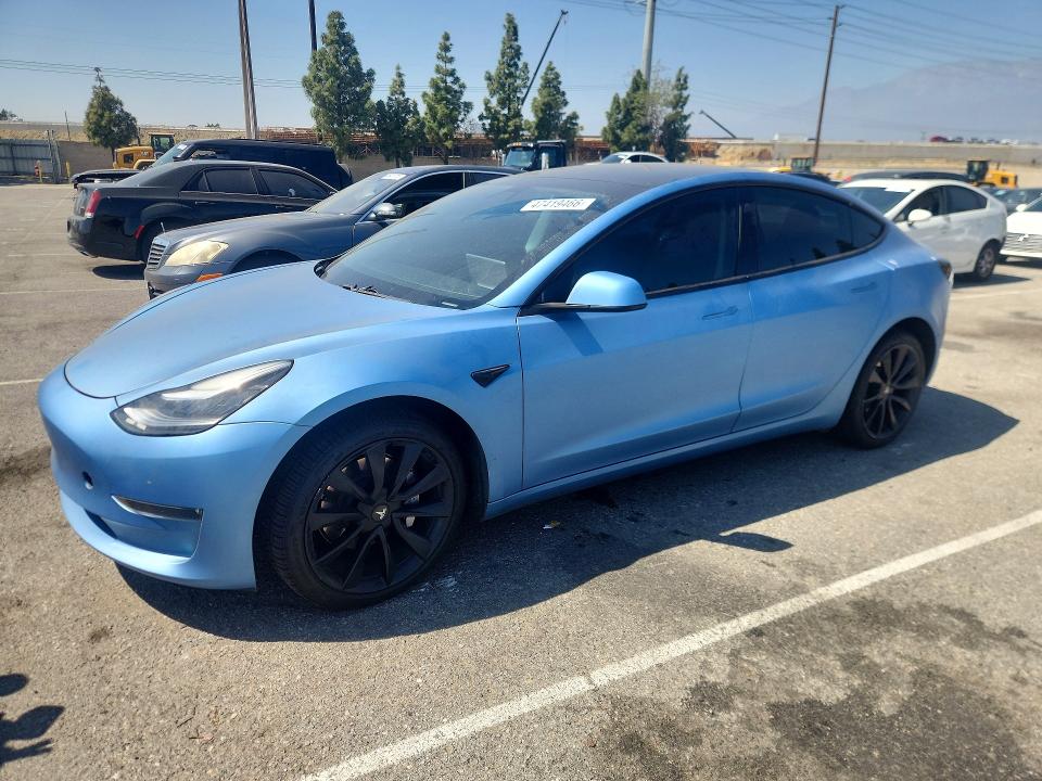2019 TESLA MODEL 3 — VIN 5YJ3E1EB8KF390221
