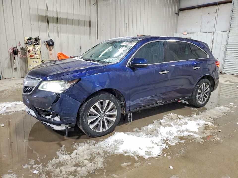 2016 ACURA MDX TECHNO — VIN 5FRYD4H45GB018574