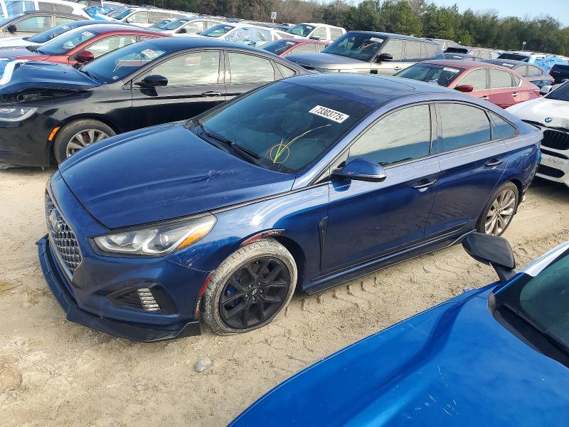 2018 HYUNDAI SONATA SPO — VIN 5NPE34AB1JH688518