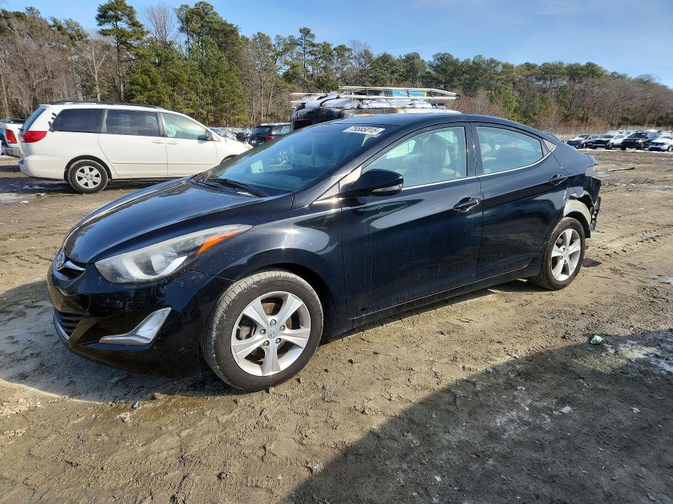 2016 HYUNDAI ELANTRA — VIN KMHDH4AE4GU534502