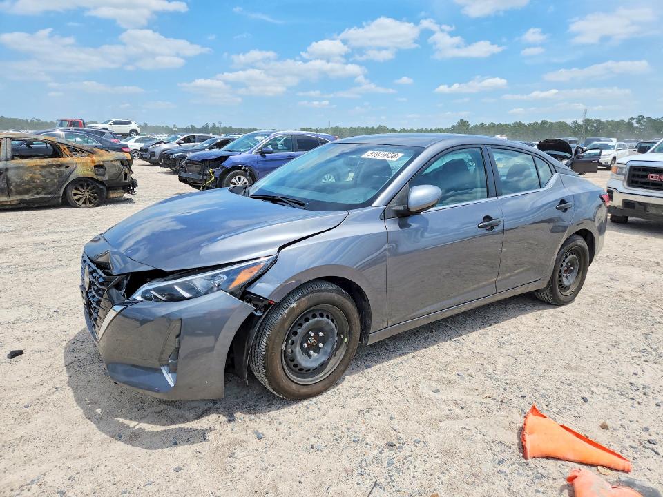 2025 NISSAN SENTRA — VIN 3N1AB8BV7SY231401