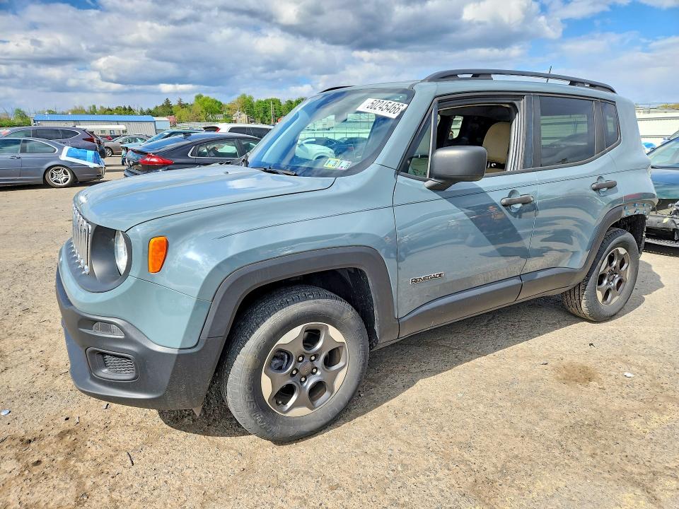 2018 JEEP RENEGADE — VIN ZACCJBABXJPH85502