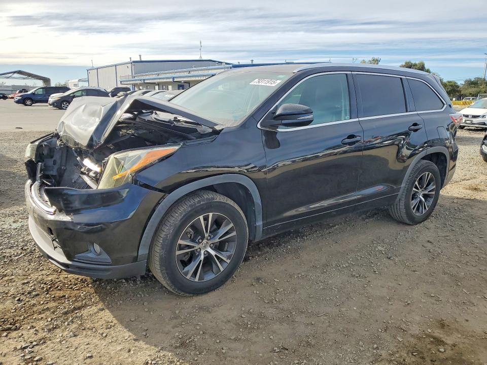 2016 TOYOTA HIGHLANDER — VIN 5TDKKRFH6GS121353