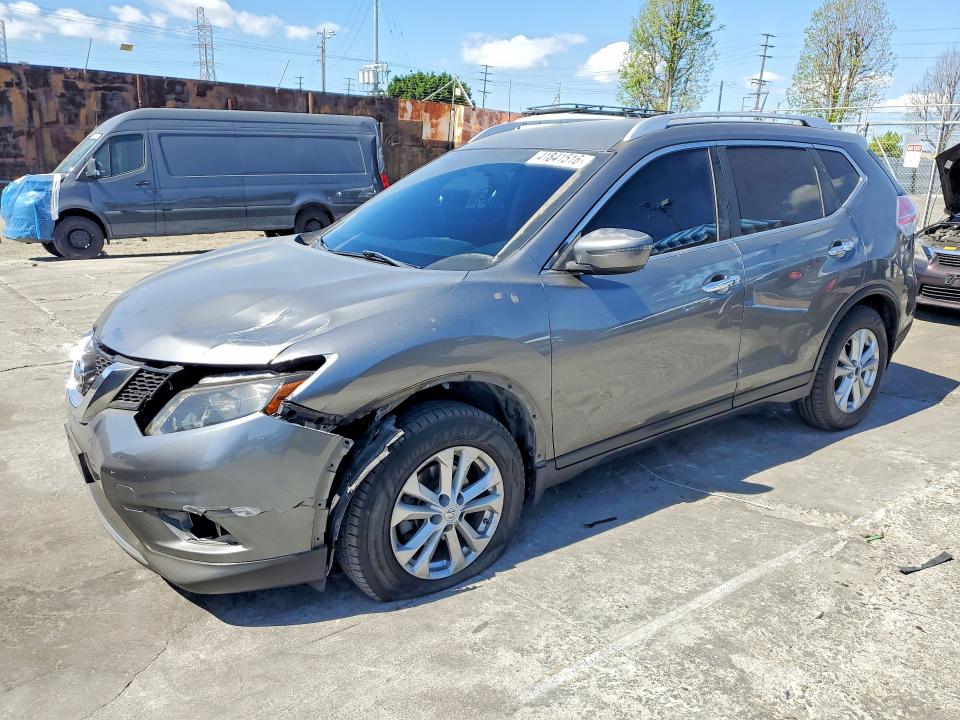 2016 NISSAN ROGUE — VIN KNMAT2MT0GP596594